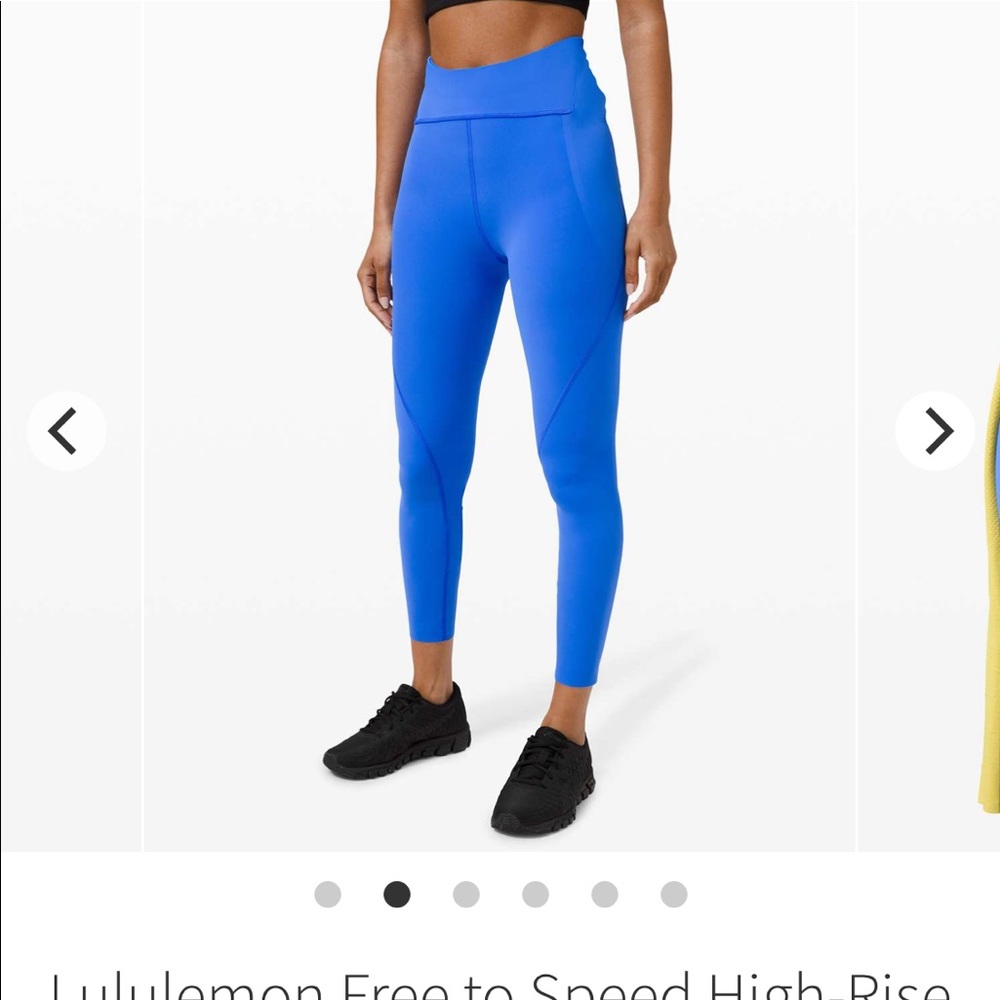 Lululemon Free to Speed Tight Wild Bluebell